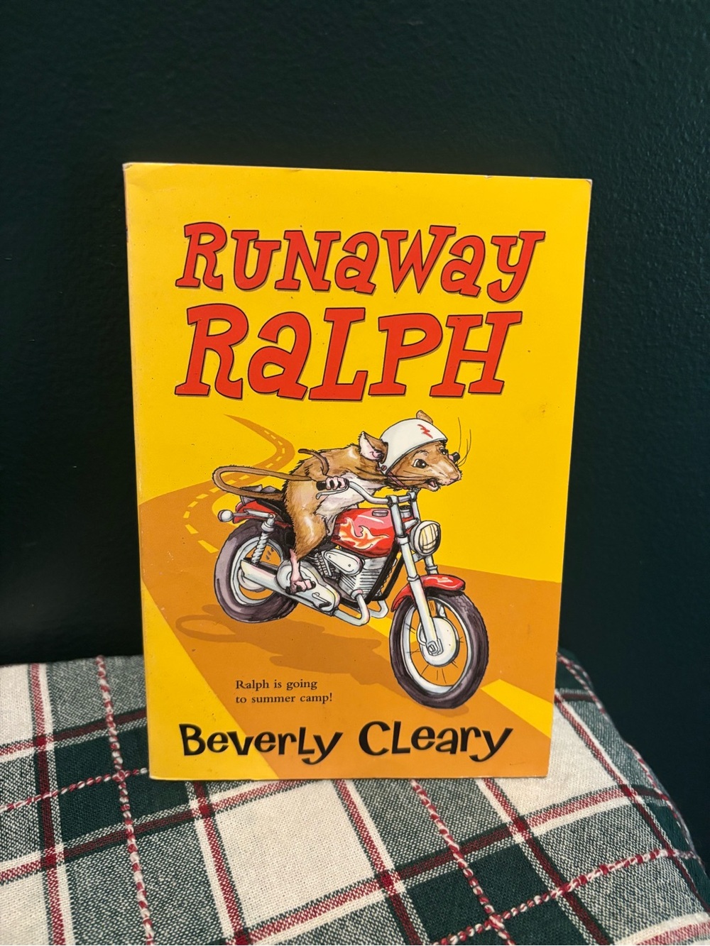 Runaway Ralph by Beverly Cleary - Bright Yellow Cover